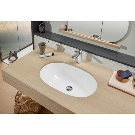 Villeroy & Boch O.novo 41625001 umywalka podblatowa 58x37 cm Weiss Alp
