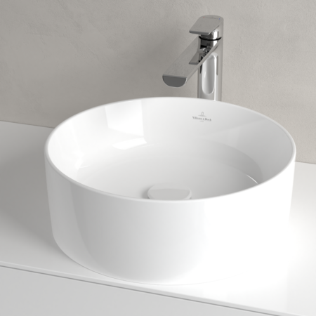 Villeroy&Boch Collaro 40 cm Umywalka nablatowa biała 4A184001