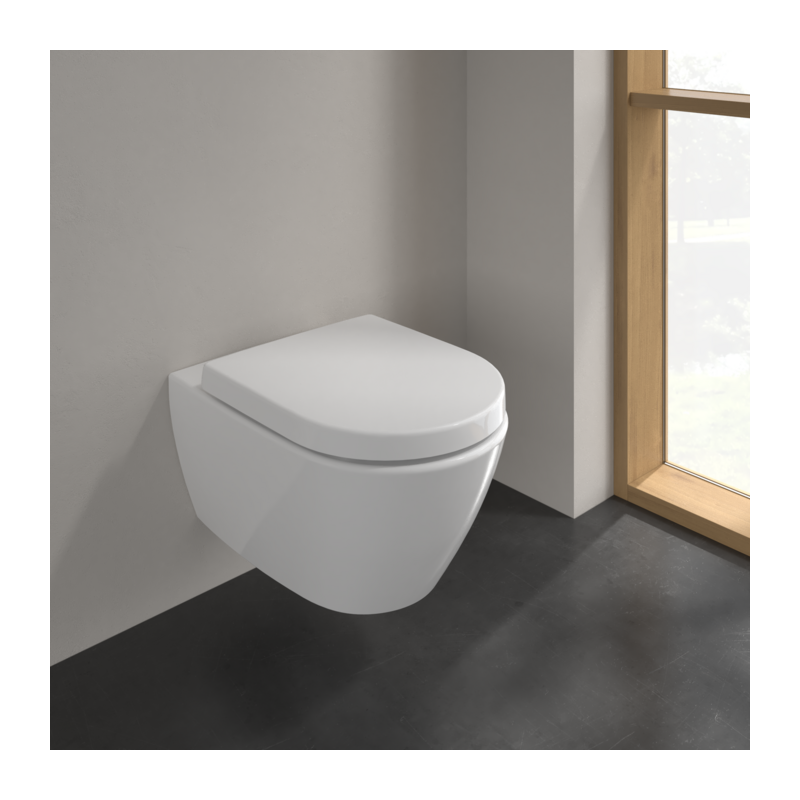 Villeroy&Boch SUBWAY 2.0 Miska WC wisząca bez kołnierza biała 5614R001