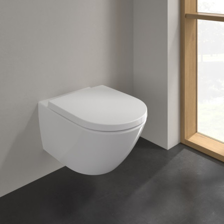 Villeroy&Boch WC KOMPLETNY ZESTAW 6 w 1 Miska WC 4670TSR1 Subway 3.0