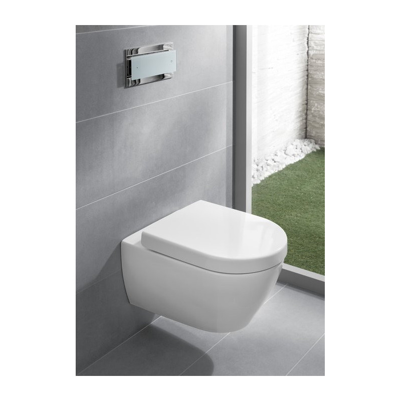 Villeroy&Boch ZESTAW 2 w 1 Miska Subway 2.0 z deską sedesową 5614R0R1