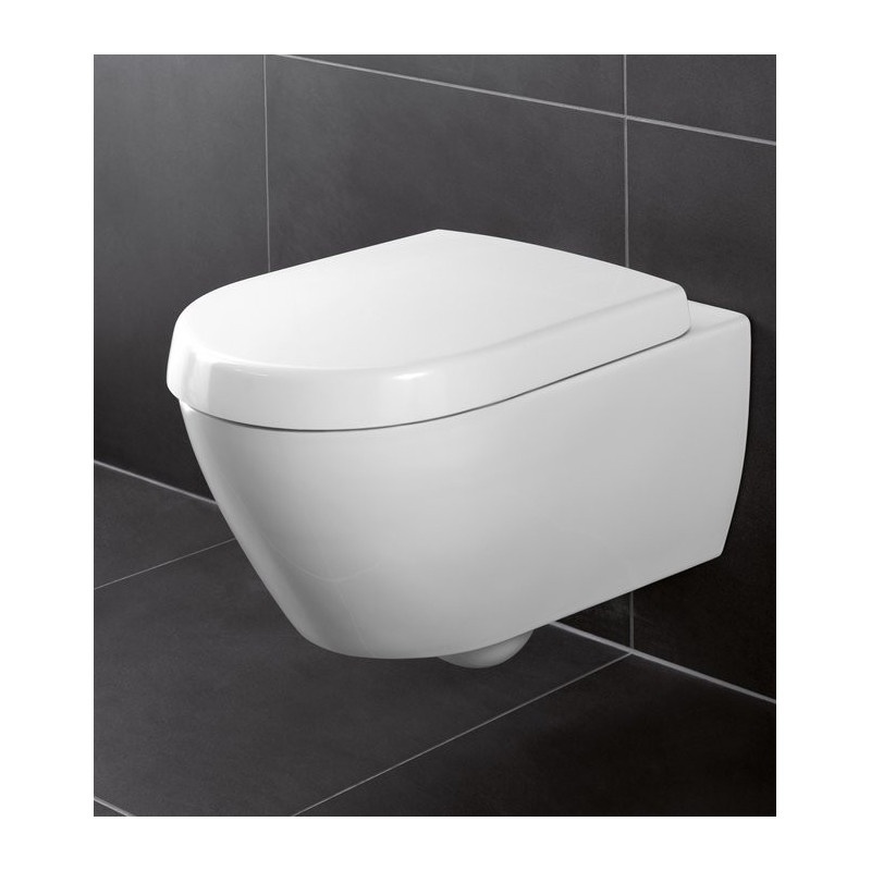 Villeroy&Boch ZESTAW 2 w 1 Miska Subway 2.0 z deską sedesową 5614R0R1