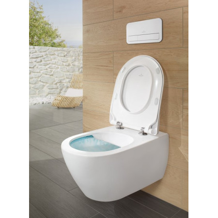 Villeroy&Boch ZESTAW 2 w 1 SUBWAY 2.0 Miska WC z deską sedesową