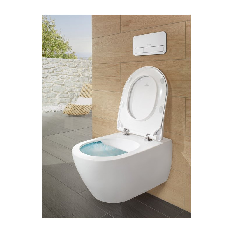 Villeroy&Boch ZESTAW 2 w 1 SUBWAY 2.0 Miska WC z deską sedesową
