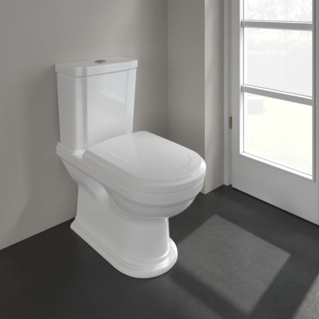 Villeroy&Boch Hommage ZESTAW 3 w 1 Miska stojąca WC + deska + spłuczka