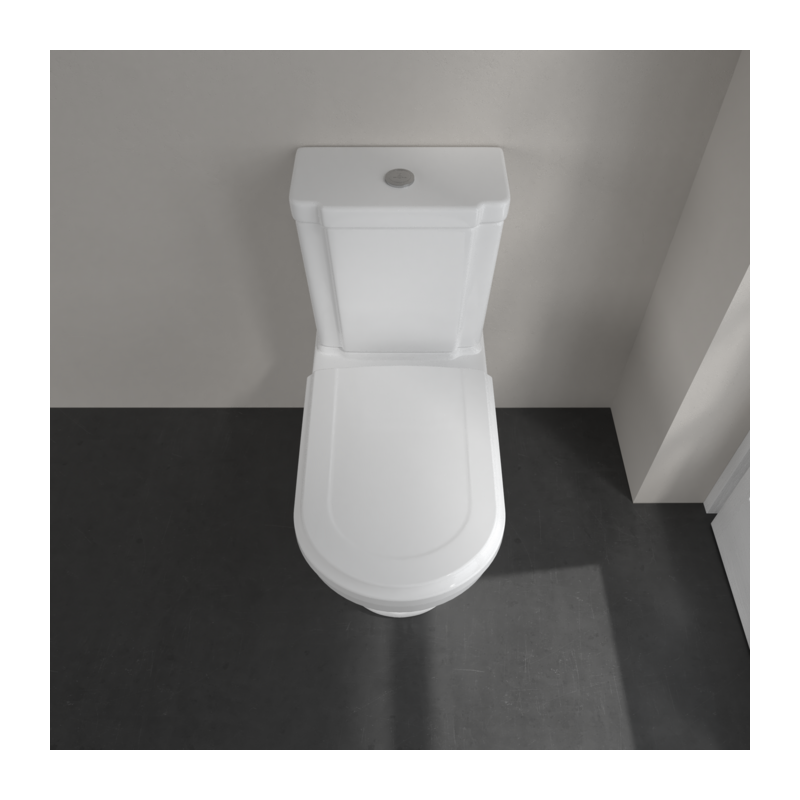 Villeroy&Boch Hommage ZESTAW 3 w 1 Miska stojąca WC + deska + spłuczka