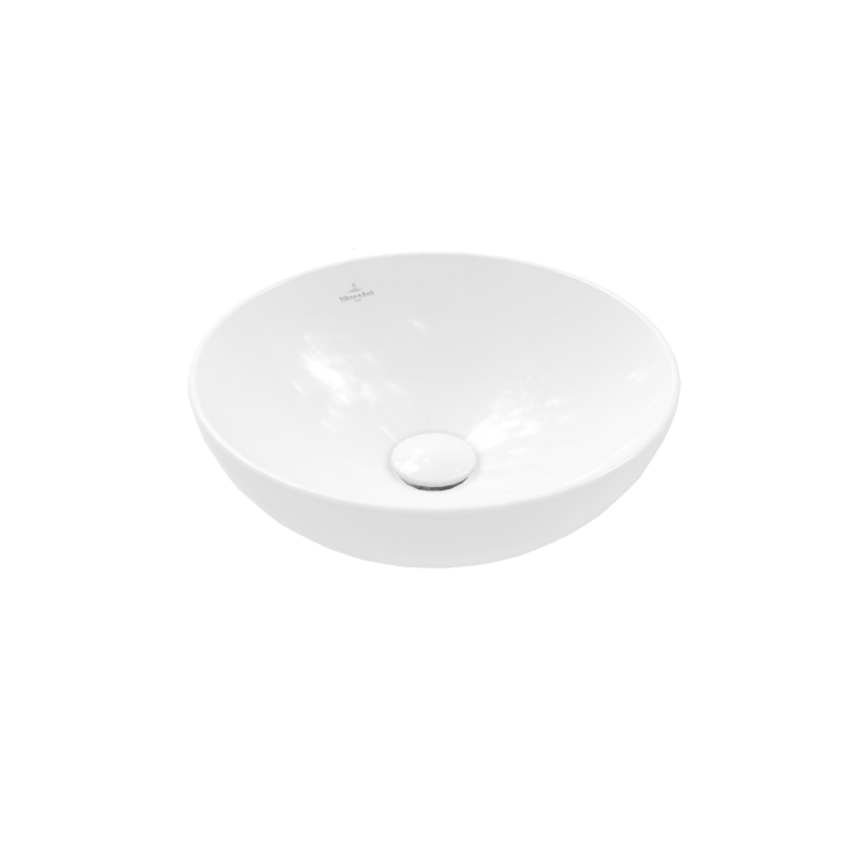 Villeroy&Boch ZESTAW 3 w 1 Umywalka Loop&Friends 38cm + korek + syfon