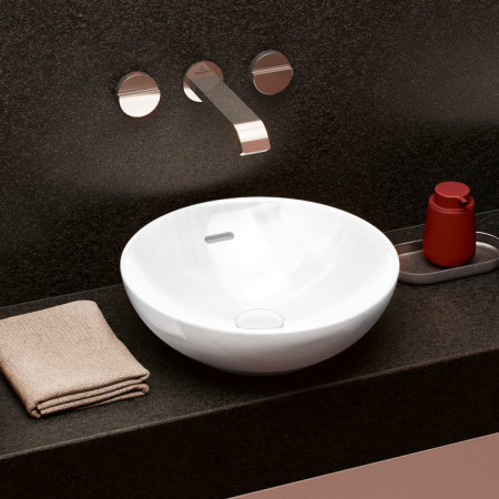 Villeroy&Boch ZESTAW 3 w 1 Umywalka Loop&Friends 38cm + korek + syfon