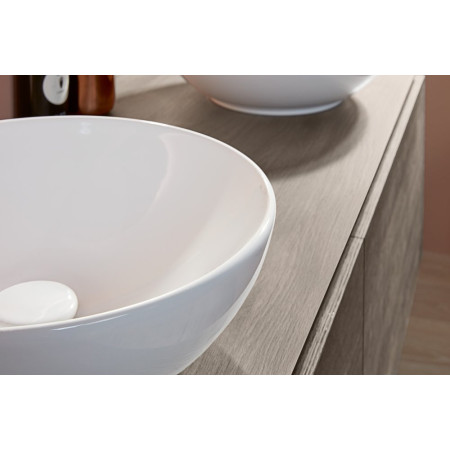 Villeroy&Boch ZESTAW 3 w 1 Umywalka Loop&Friends 38cm + korek + syfon