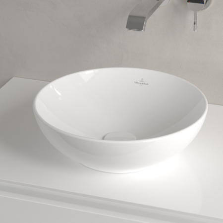 Villeroy&Boch ZESTAW 3 w 1 Umywalka Loop&Friends 38cm + korek + syfon