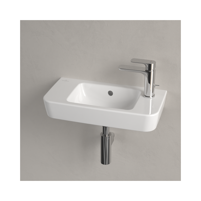 Villeroy&Boch O.Novo 50 cm Umywalka Ścienna z przelewem biała 4342R501