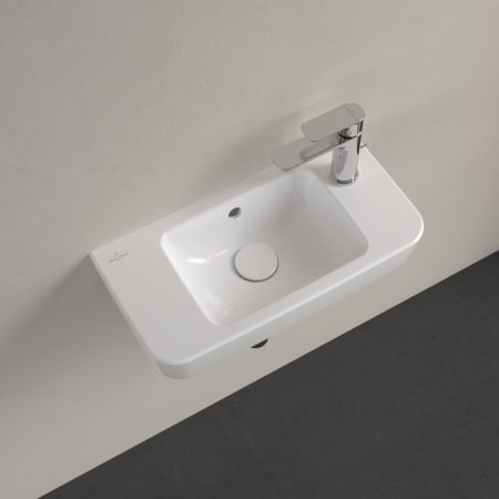 Villeroy&Boch O.Novo 50 cm Umywalka Ścienna z przelewem biała 4342R501