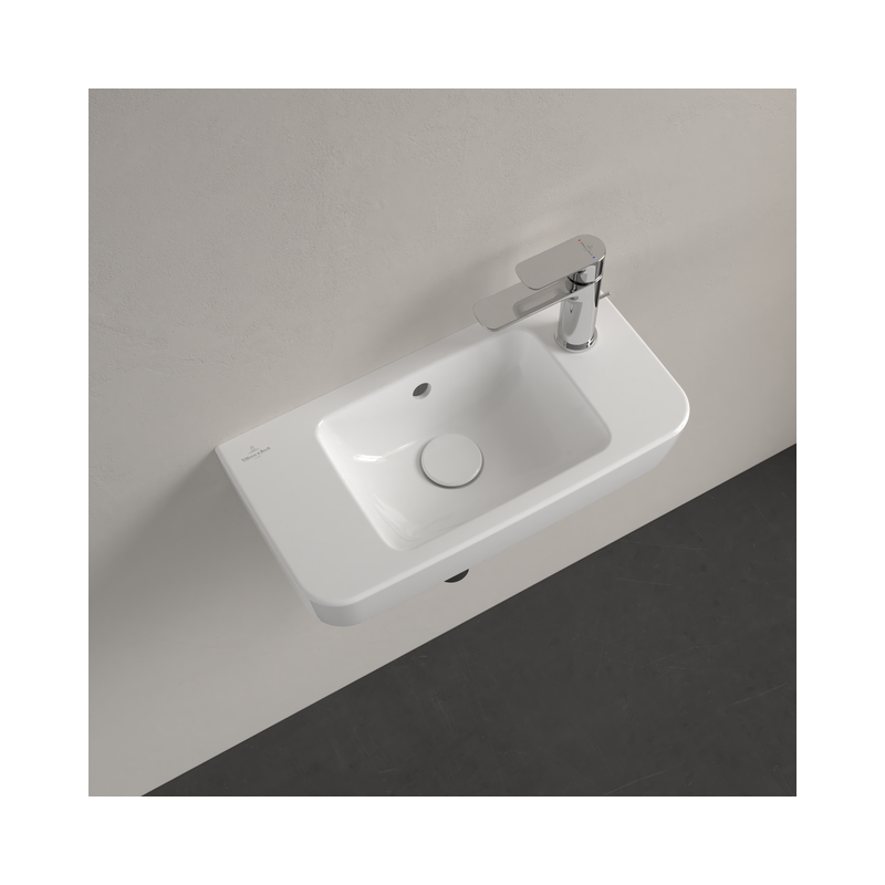 Villeroy&Boch O.Novo 50 cm Umywalka Ścienna z przelewem biała 4342R501