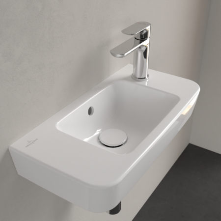 Villeroy&Boch O.Novo 50 cm Umywalka Ścienna z przelewem biała 4342R501
