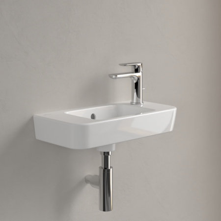 Villeroy&Boch O.Novo 50 cm Umywalka Ścienna z przelewem biała 4342R501