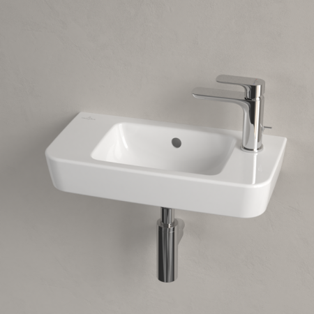 Villeroy&Boch O.Novo 50 cm Umywalka Ścienna z przelewem biała 4342R501