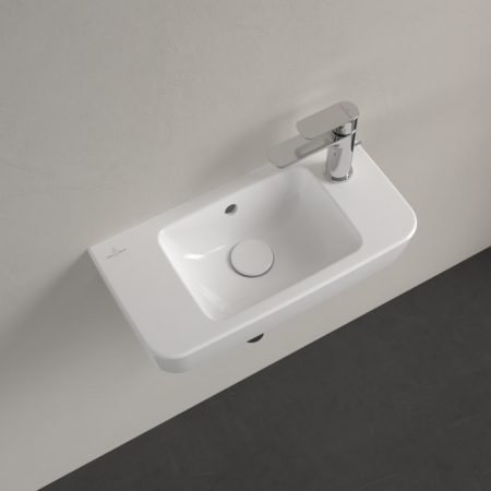Villeroy&Boch O.Novo 50 cm Umywalka Ścienna z przelewem biała 4342R501