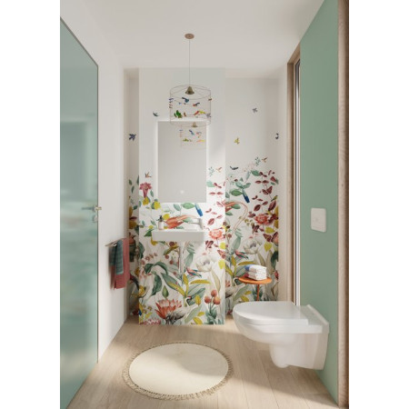Villeroy&Boch O.Novo 50 cm Umywalka Ścienna z przelewem biała 4342R501