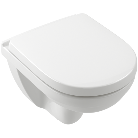 ZESTAW 3 w 1 Villeroy&Boch O.novo Miska WC + deska + stelaż + rura
