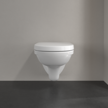 ZESTAW 3 w 1 Villeroy&Boch O.novo Miska WC + deska + stelaż + rura