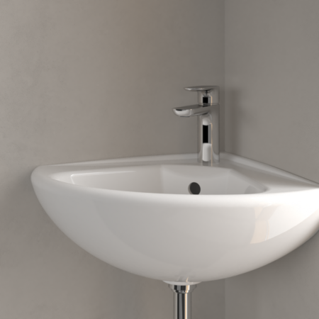 Villeroy&Boch O.novo Umywalka narożna 41,5 cm biała 73274001