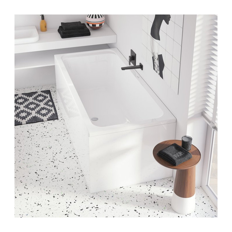 Villeroy&Boch ZESTAW 4 w 1 Wanna Architectura + nogi + syfon + bateria