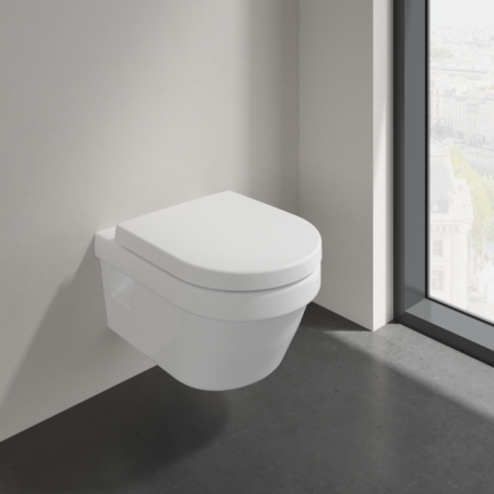 Kompletny zestaw 6 w 1 Villeroy&Boch Miska WC + Stelaż Geberit