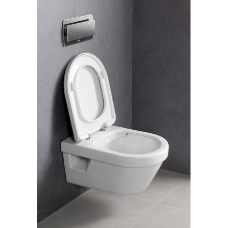 Kompletny zestaw 6 w 1 Villeroy&Boch Miska WC + Stelaż Geberit