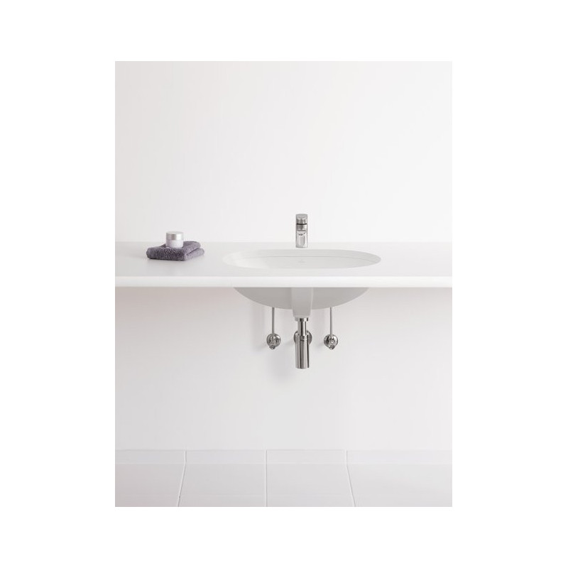 Villeroy&Boch Zestaw 3 w 1 Umywalka podblatowa O.Novo 60x35 cm owalna