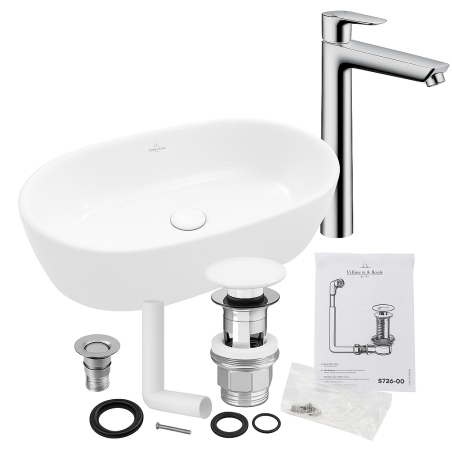 Villeroy&Boch Zestaw 4 w 1 Architectura Umywalka nablatowa 5A2660R1