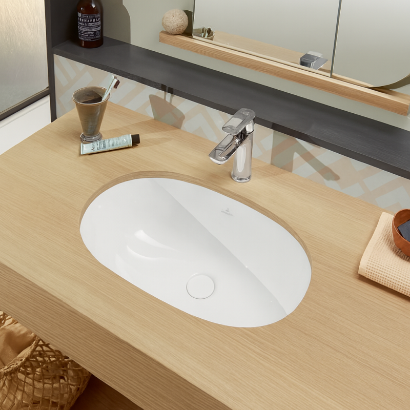 Villeroy&Boch ZESTAW 4 w 1 Umywalka podblatowa O.novo 416260R1