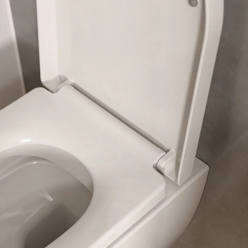 Bernstein Vireo 171037 podwieszana miska WC Rimless z deską Soft-Close