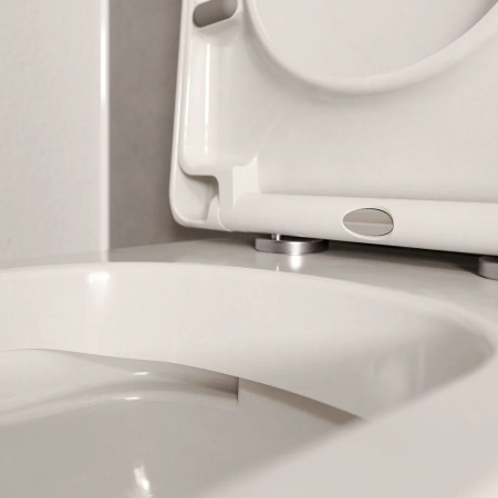 Bernstein Vireo 171037 podwieszana miska WC Rimless z deską Soft-Close