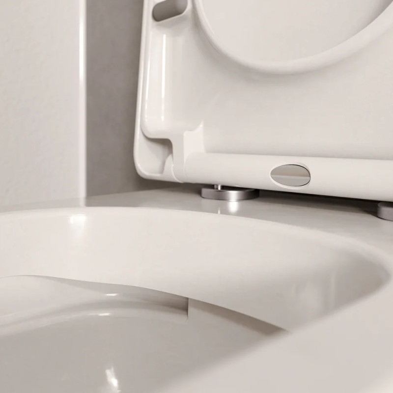 Bernstein Vireo 171037 podwieszana miska WC Rimless z deską Soft-Close