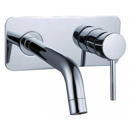 Bernstein XX0539C bateria umywalkowa ścienna podtynkowa 2-otworowa chr