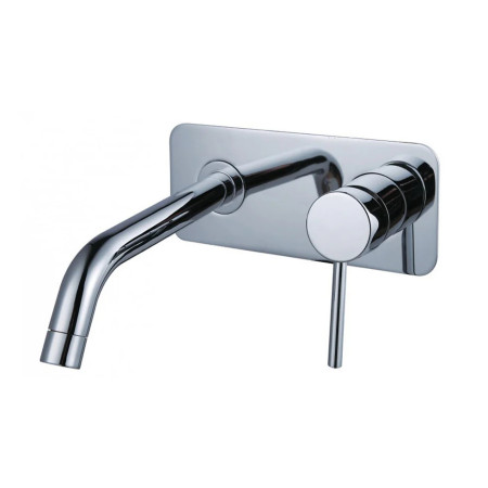 Bernstein XX0539C bateria umywalkowa ścienna podtynkowa 2-otworowa chr