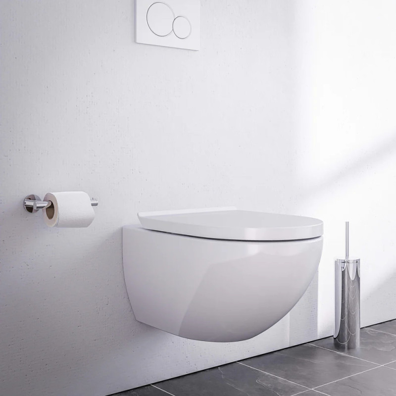 Bernstein 35729 — podwieszana miska WC Rimless z deską Soft-Close
