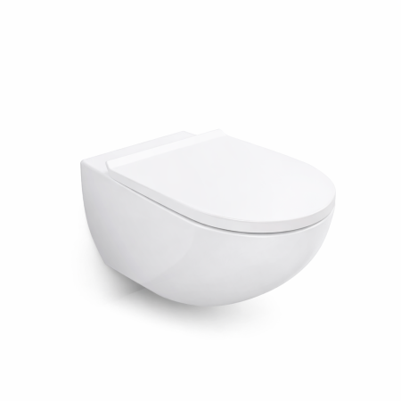 Bernstein 35729 — podwieszana miska WC Rimless z deską Soft-Close