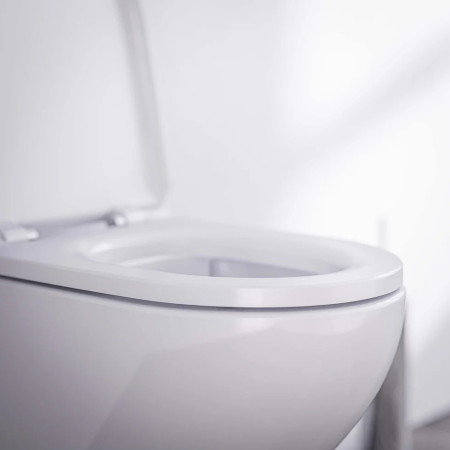 Bernstein 35729 — podwieszana miska WC Rimless z deską Soft-Close