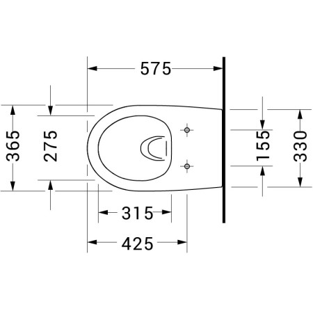 Bernstein 35729 — podwieszana miska WC Rimless z deską Soft-Close