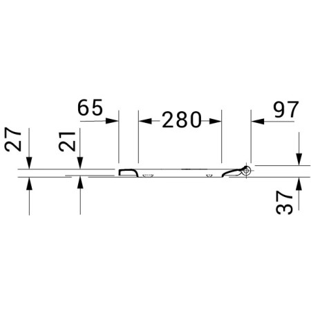 Bernstein 35729 — podwieszana miska WC Rimless z deską Soft-Close