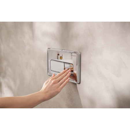 Hansgrohe iFrame Original Q 66001000 — przycisk spłukujący chrom