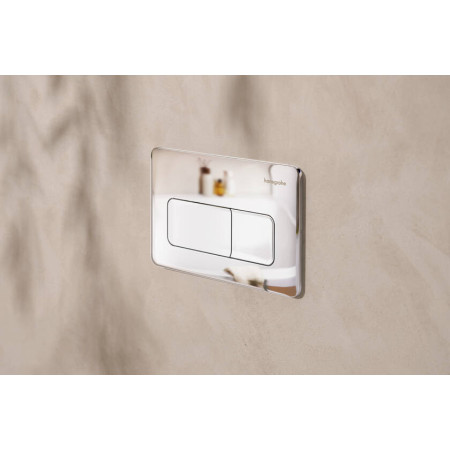 Hansgrohe iFrame Original Q 66001000 — przycisk spłukujący chrom