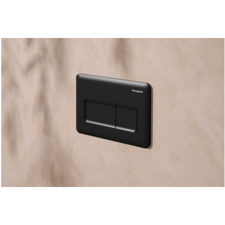 Hansgrohe iFrame Original Q 66001670 — przycisk spłukujący czarny