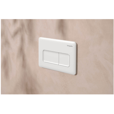 Hansgrohe iFrame Original Q 66001700 — przycisk spłukujący biały mat