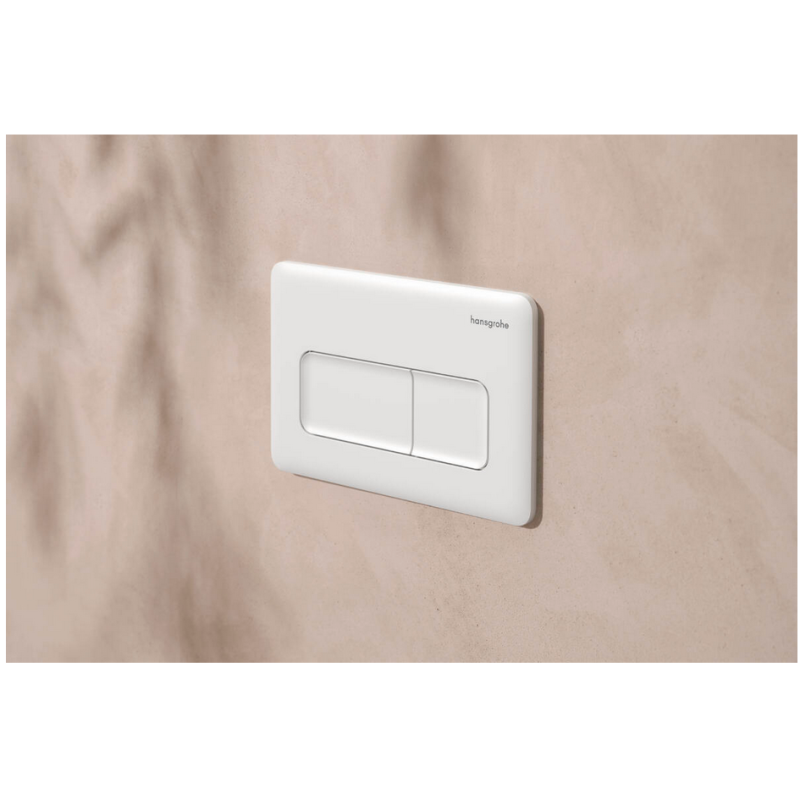 Hansgrohe iFrame Original Q 66001700 — przycisk spłukujący biały mat