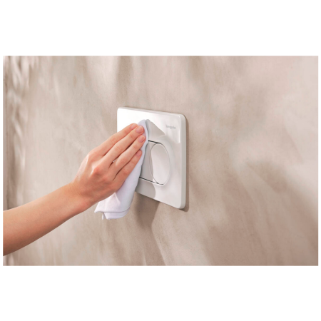 Hansgrohe iFrame Original S 66002450 — przycisk spłukujący biały
