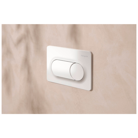Hansgrohe iFrame Original S 66002450 — przycisk spłukujący biały