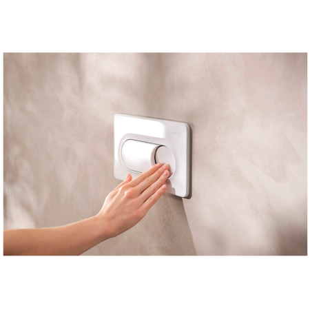 Hansgrohe iFrame Original S 66002450 — przycisk spłukujący biały
