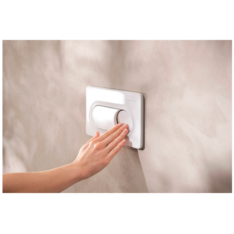 Hansgrohe iFrame Original S 66002450 — przycisk spłukujący biały